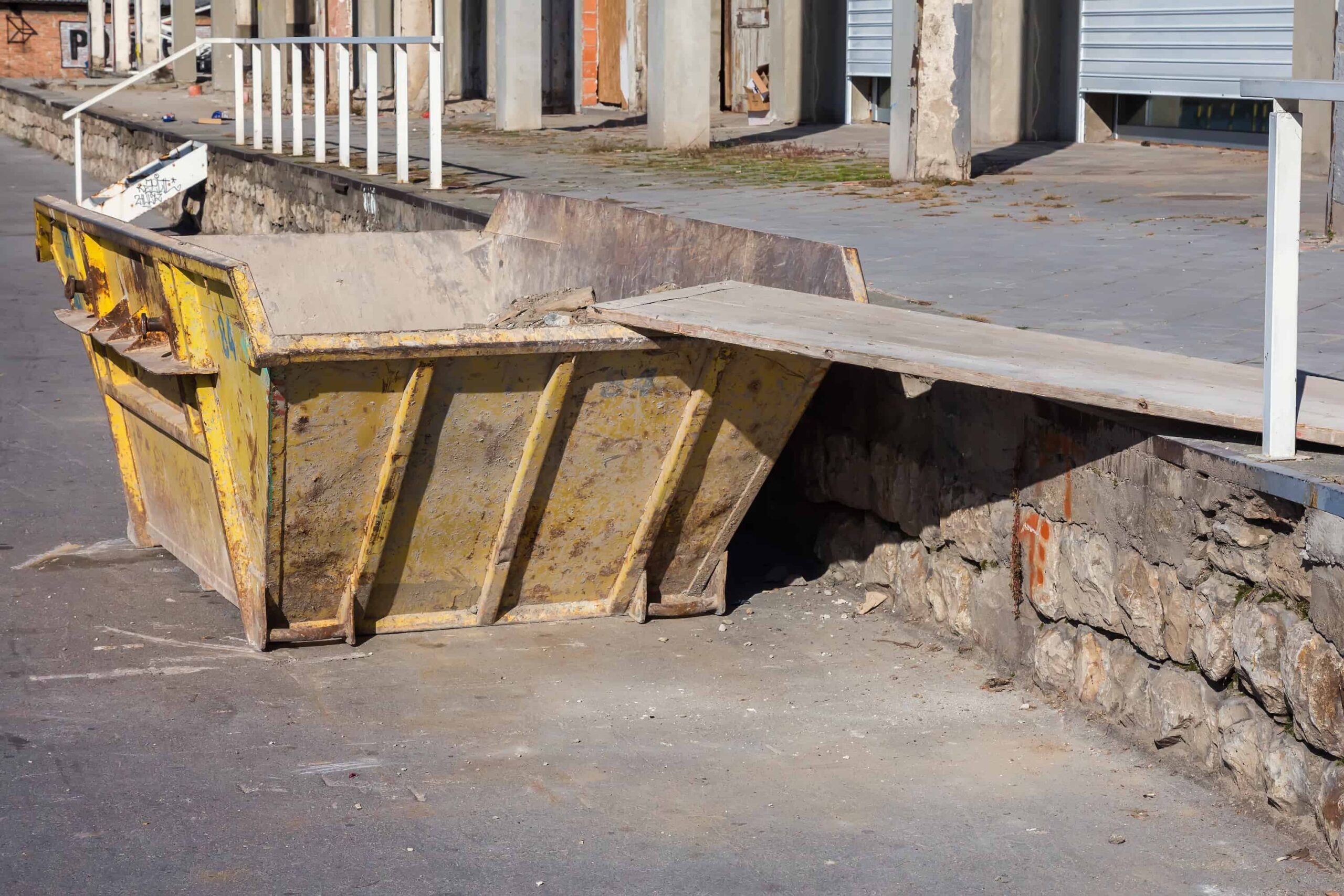 Builders skip hire