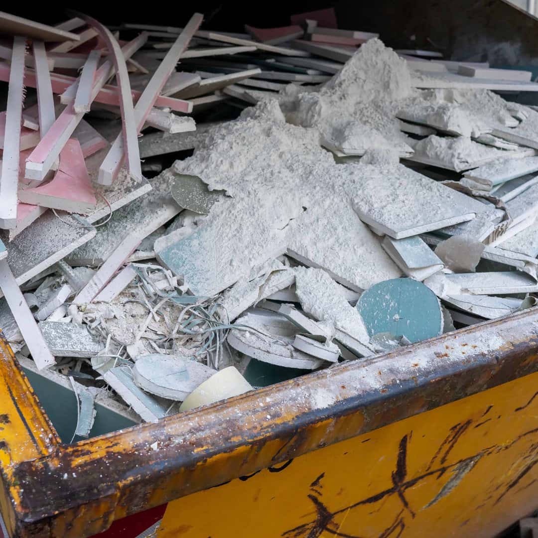unusual items found in a skip