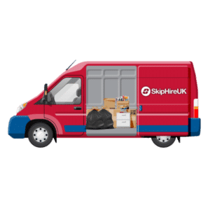 Quarter load man and van