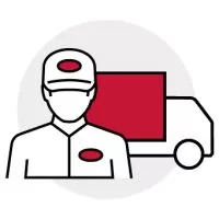 Man and van help and advice icon