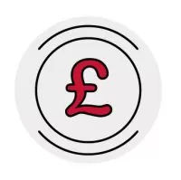 Skip hire cost icon
