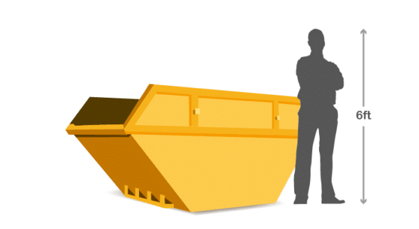 6 yard skip icon