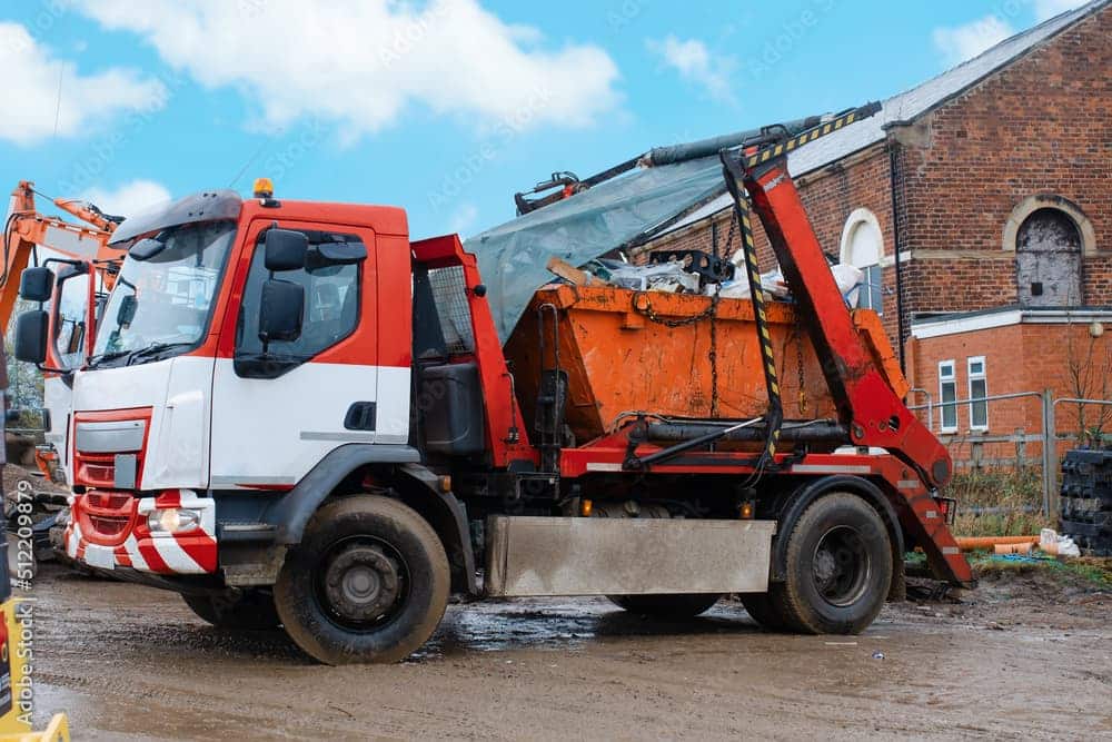Sharing a skip with neighbour