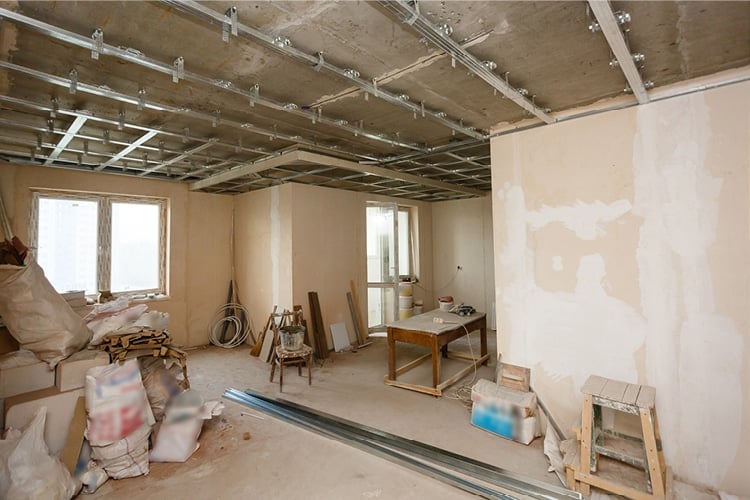 Home renovation with skip hire